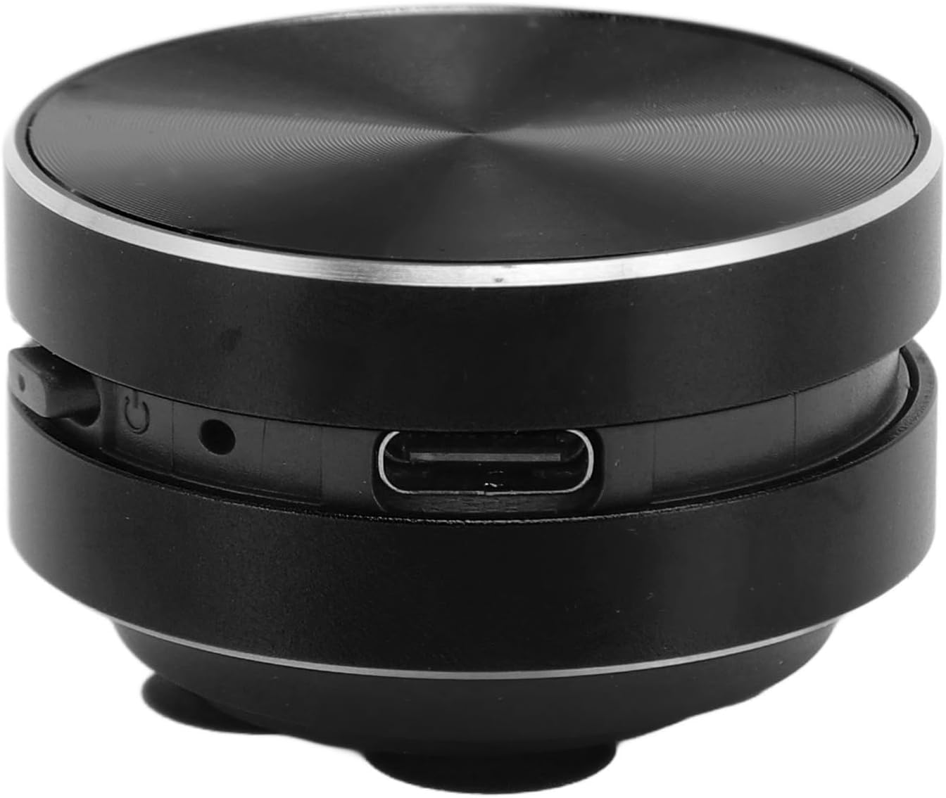 Bluetooth Bone Conduction Speaker, True Speakers Mini Portable Stereo Speaker, Stereo Bass Portable Small Speaker with Suction Cup for Bathroom Outdoor